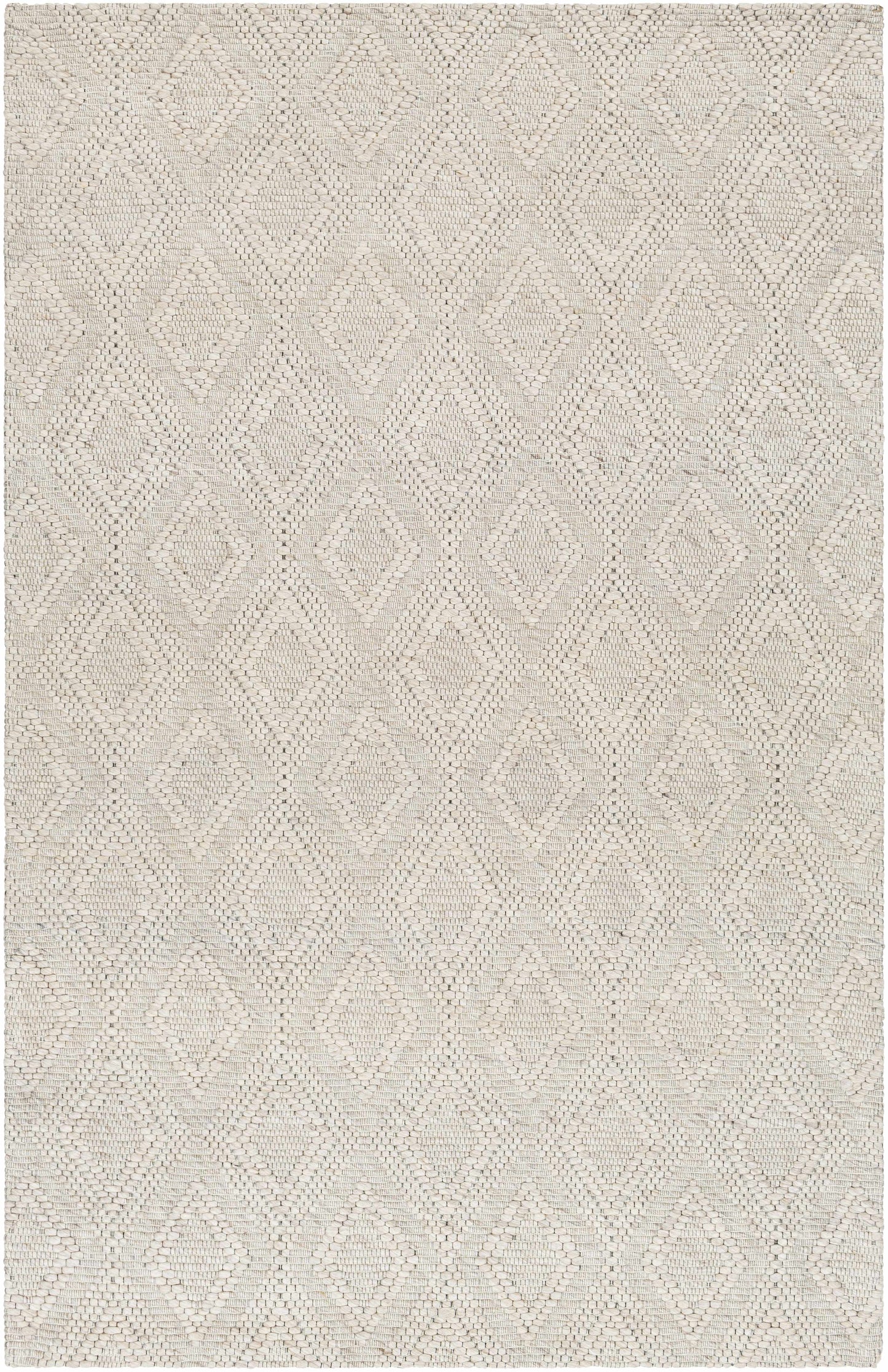 Kasib Beige Hand Woven Area Rug