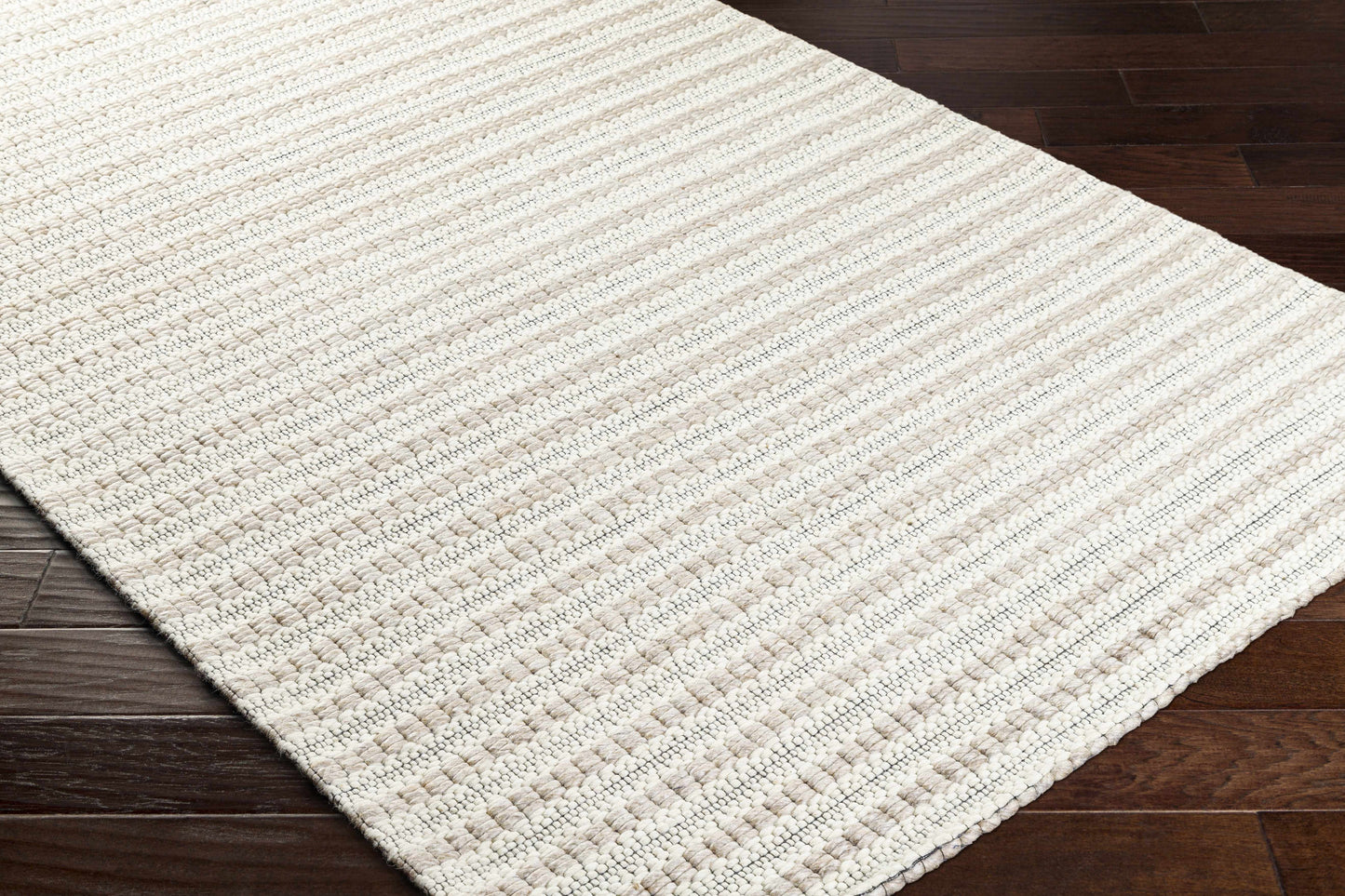 Laleh Cream & Black Area Rug - Clearance