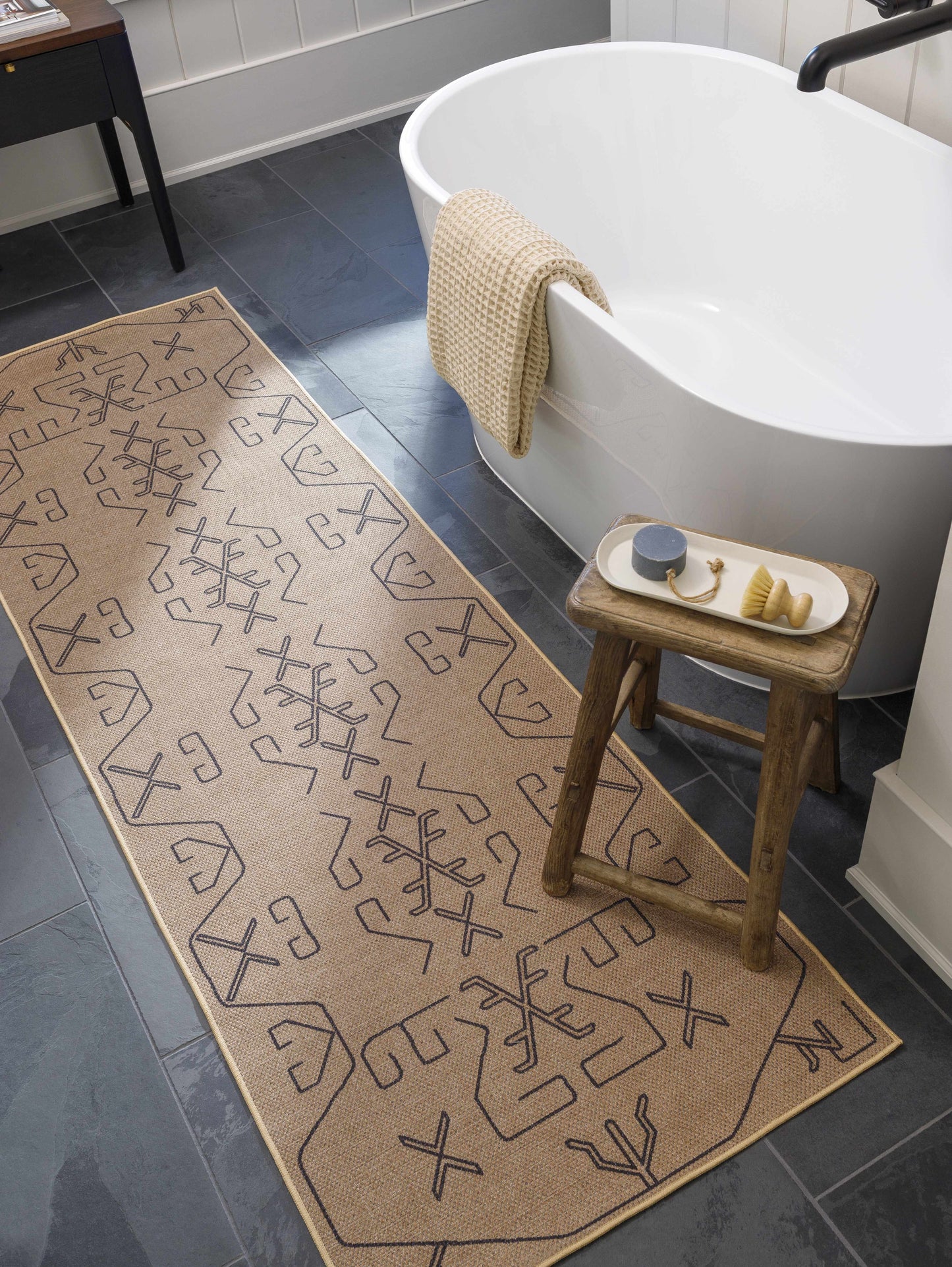 Hamid Washable Jutely Rug - Clearance