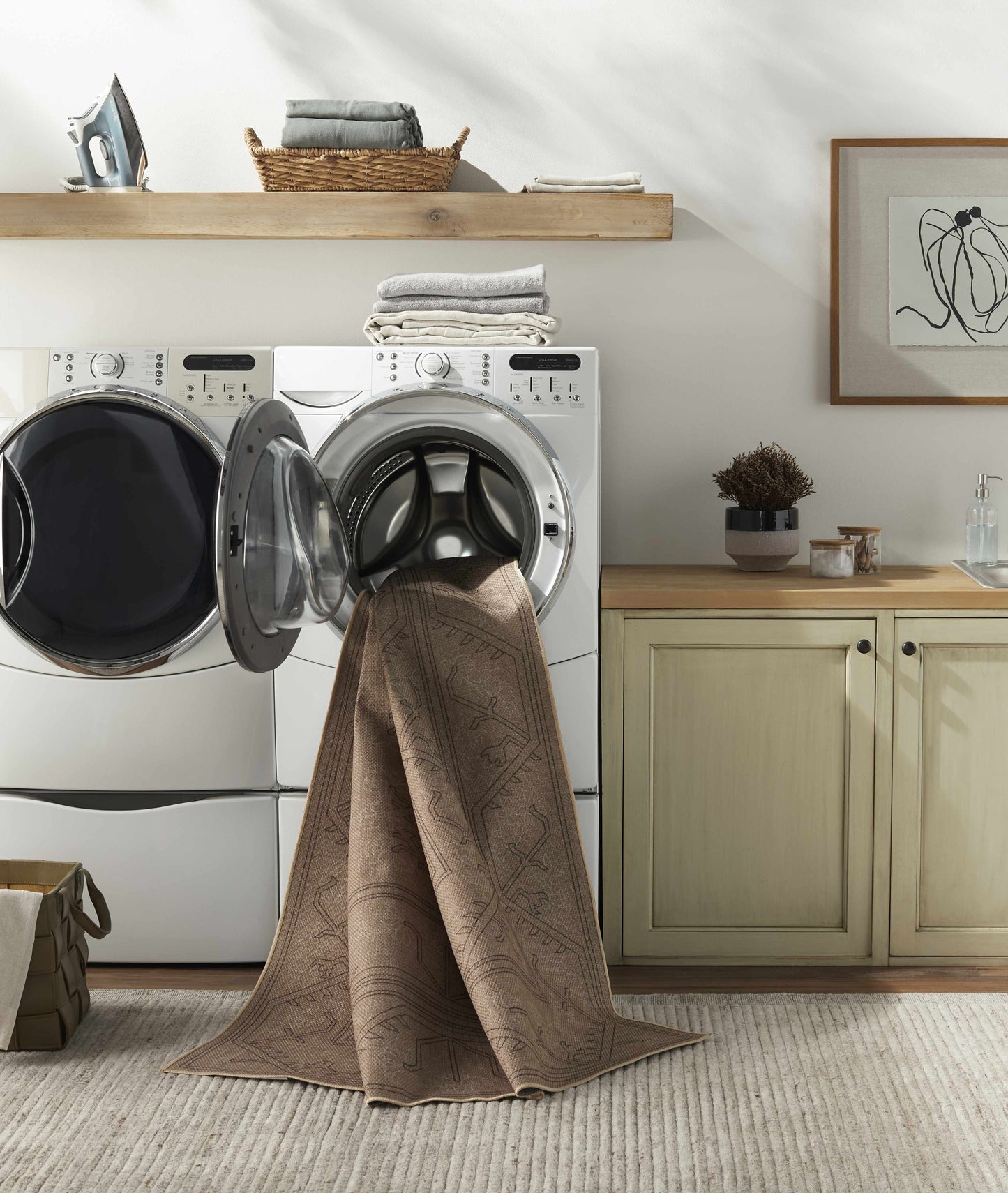 Naja Washable Area Rug - Clearance