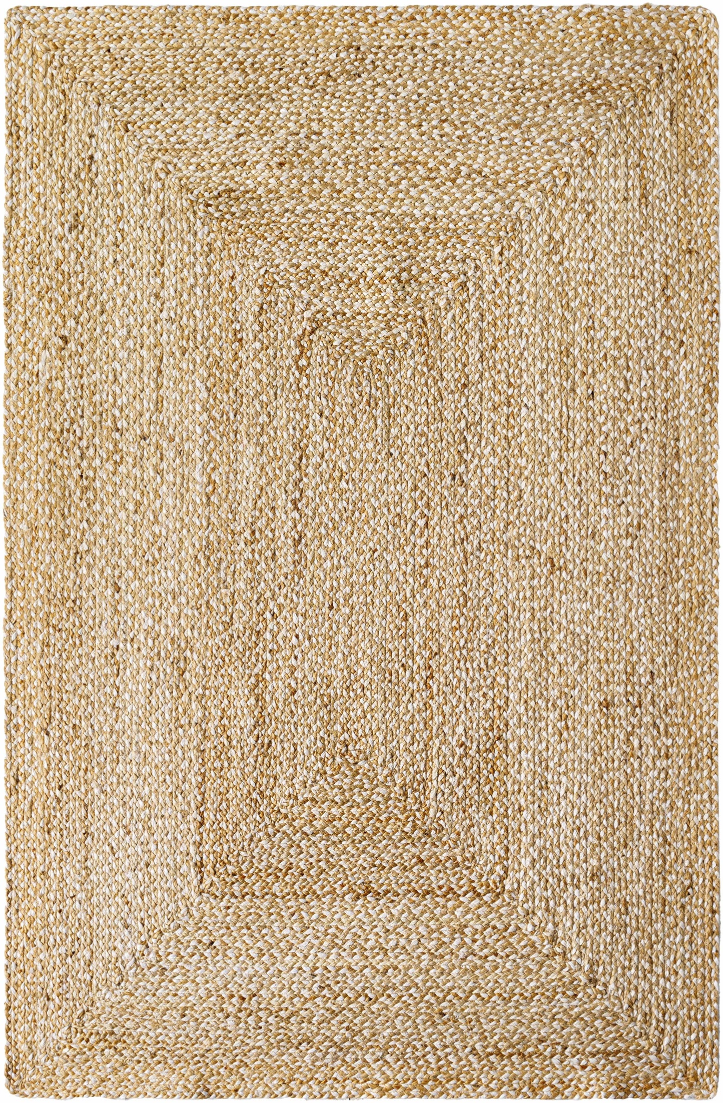 Elkie Beige Jute Area Rug - Clearance
