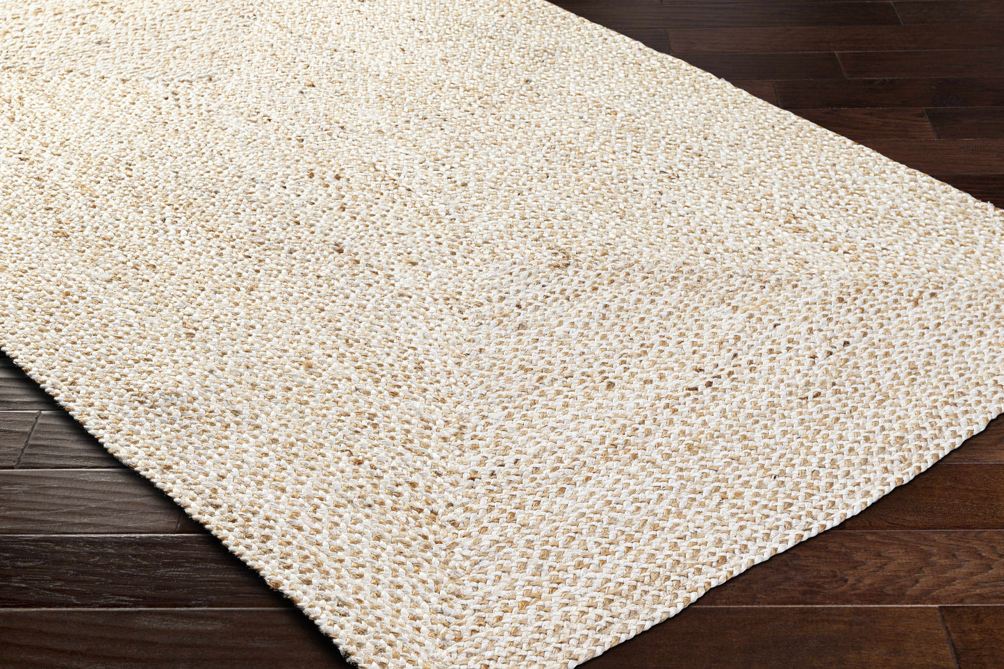 Elkie Cream Jute Area Rug