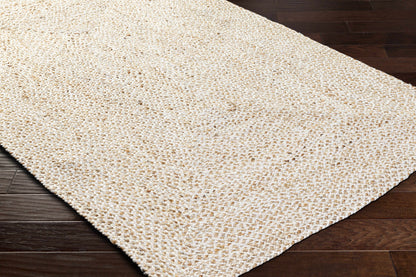 Elkie Cream Jute Area Rug