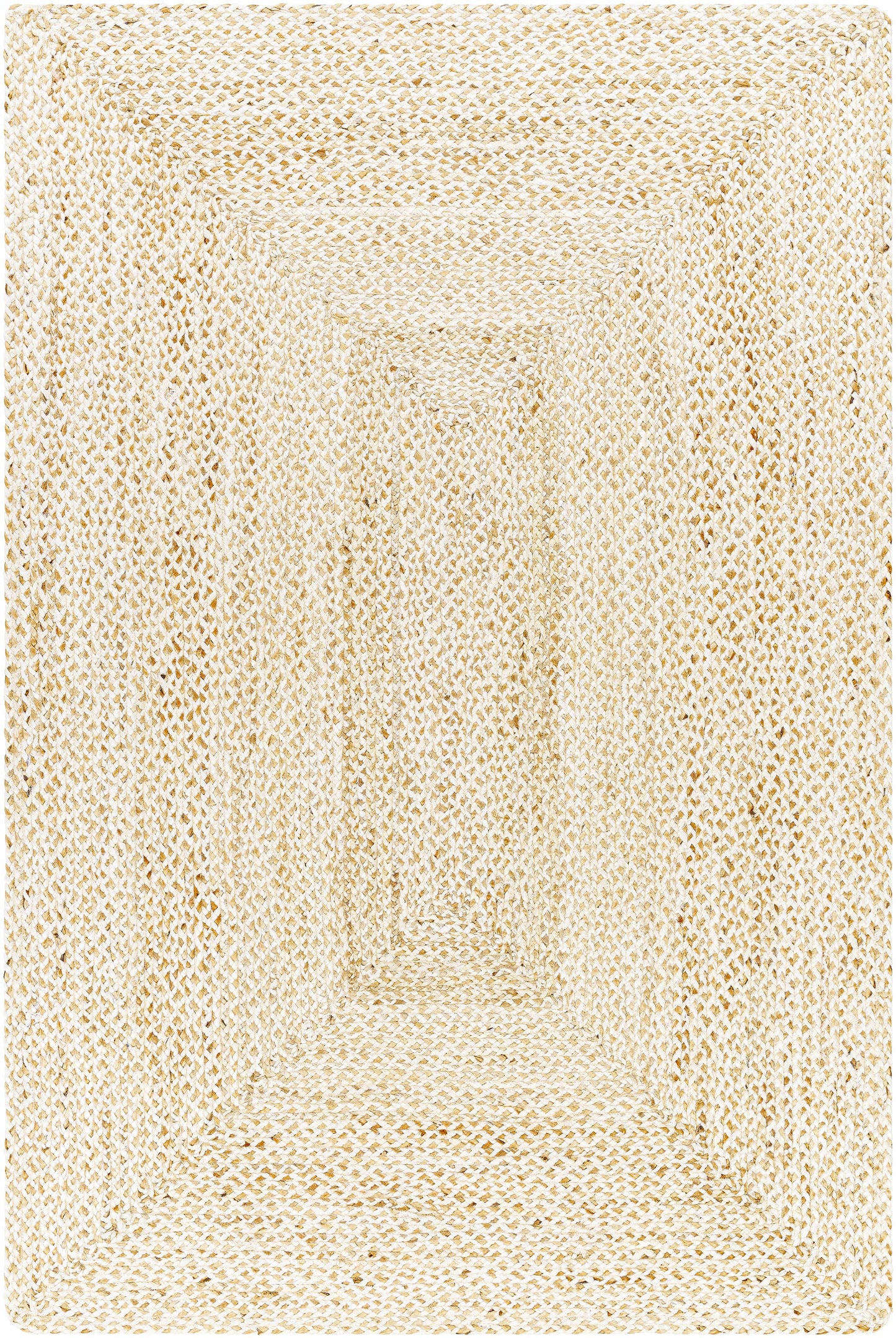 Elkie Cream Jute Area Rug