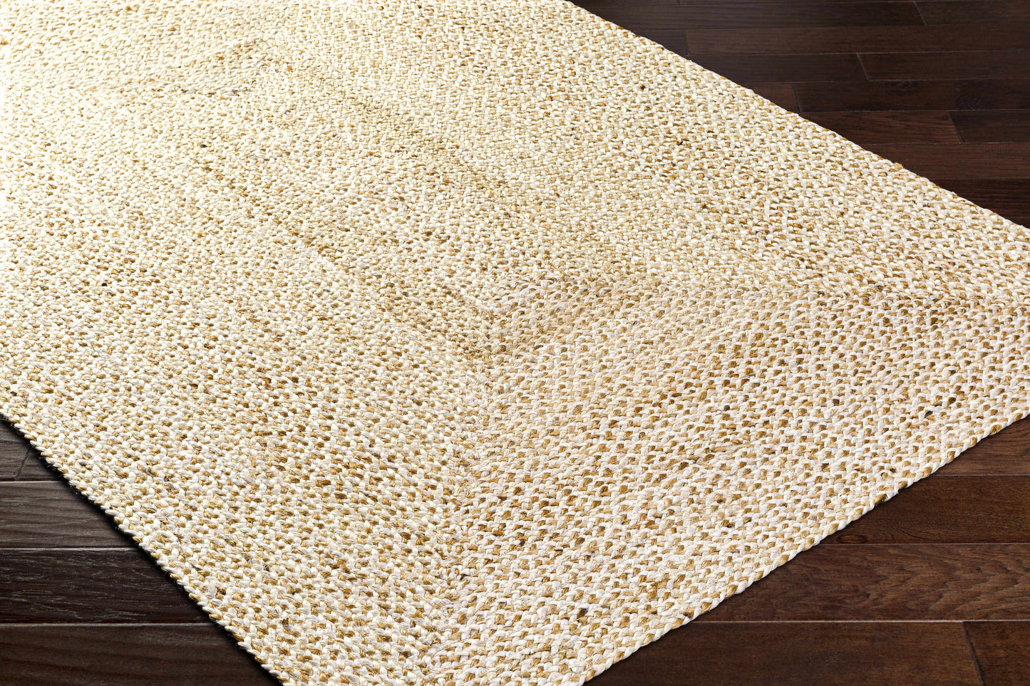 Elkie Cream Jute Area Rug