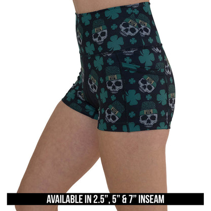 Constantly Varied Gear Shorts - Shamrock Skulls
