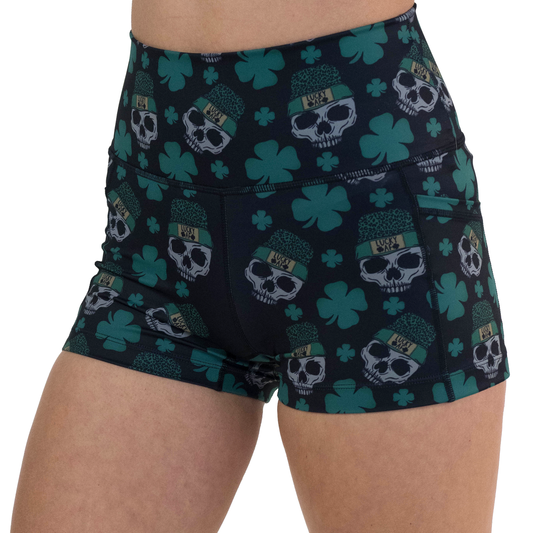 Constantly Varied Gear Shorts - Shamrock Skulls
