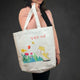 White Tote Bag