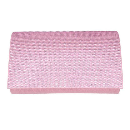 Shimmery Evening Clutch Bag One Inside Slip Pocket