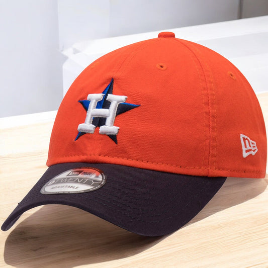 New Era Men's MLB Houston Astros 920 Core Classic Alt Strapback Hats