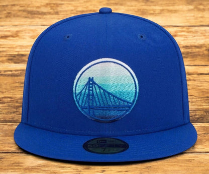New Era Men's NBA Golden State Warriors 5950 Gradient Fitted Hats