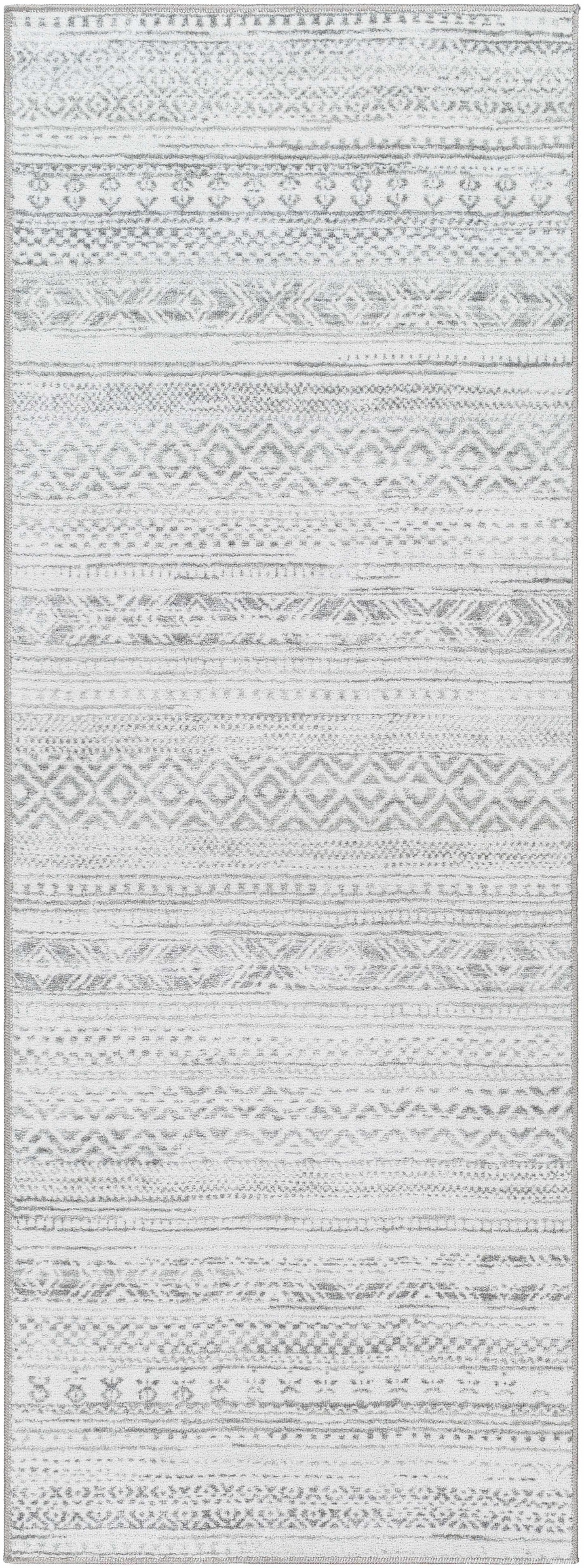 Gizeh Silverton Washable Area Rug - Clearance