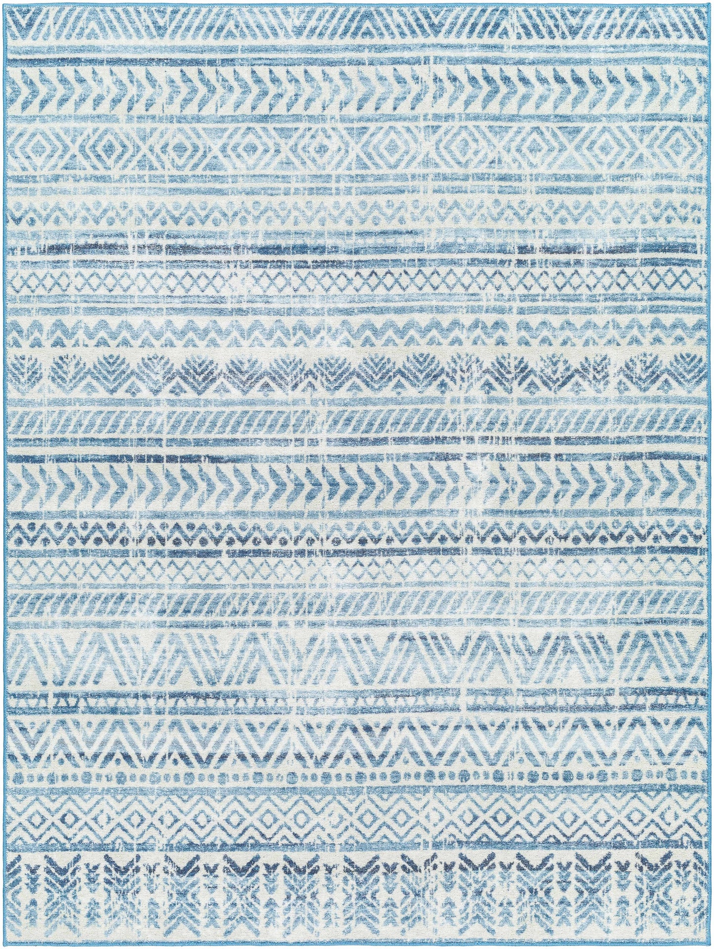 Ianna Arctic Stone Washable Area Rug - Clearance
