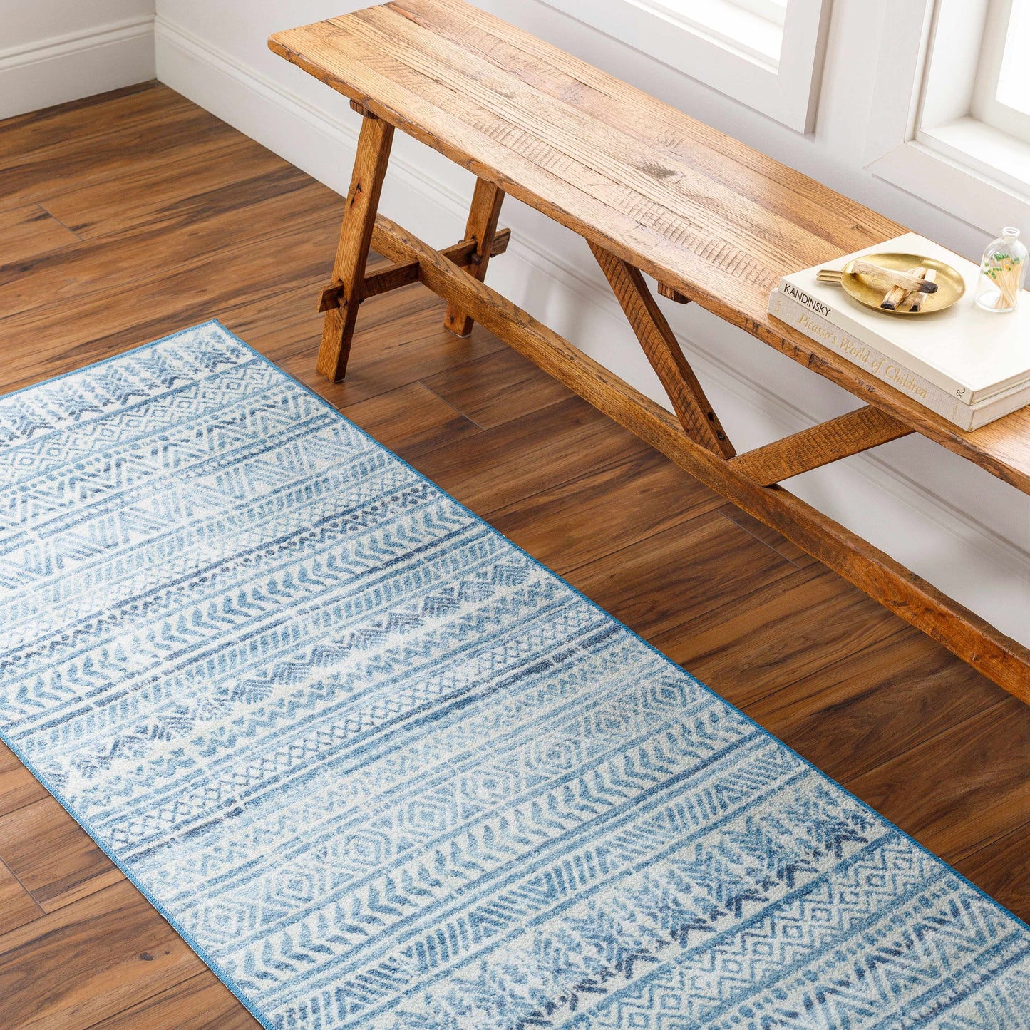 Ianna Arctic Stone Washable Area Rug - Clearance