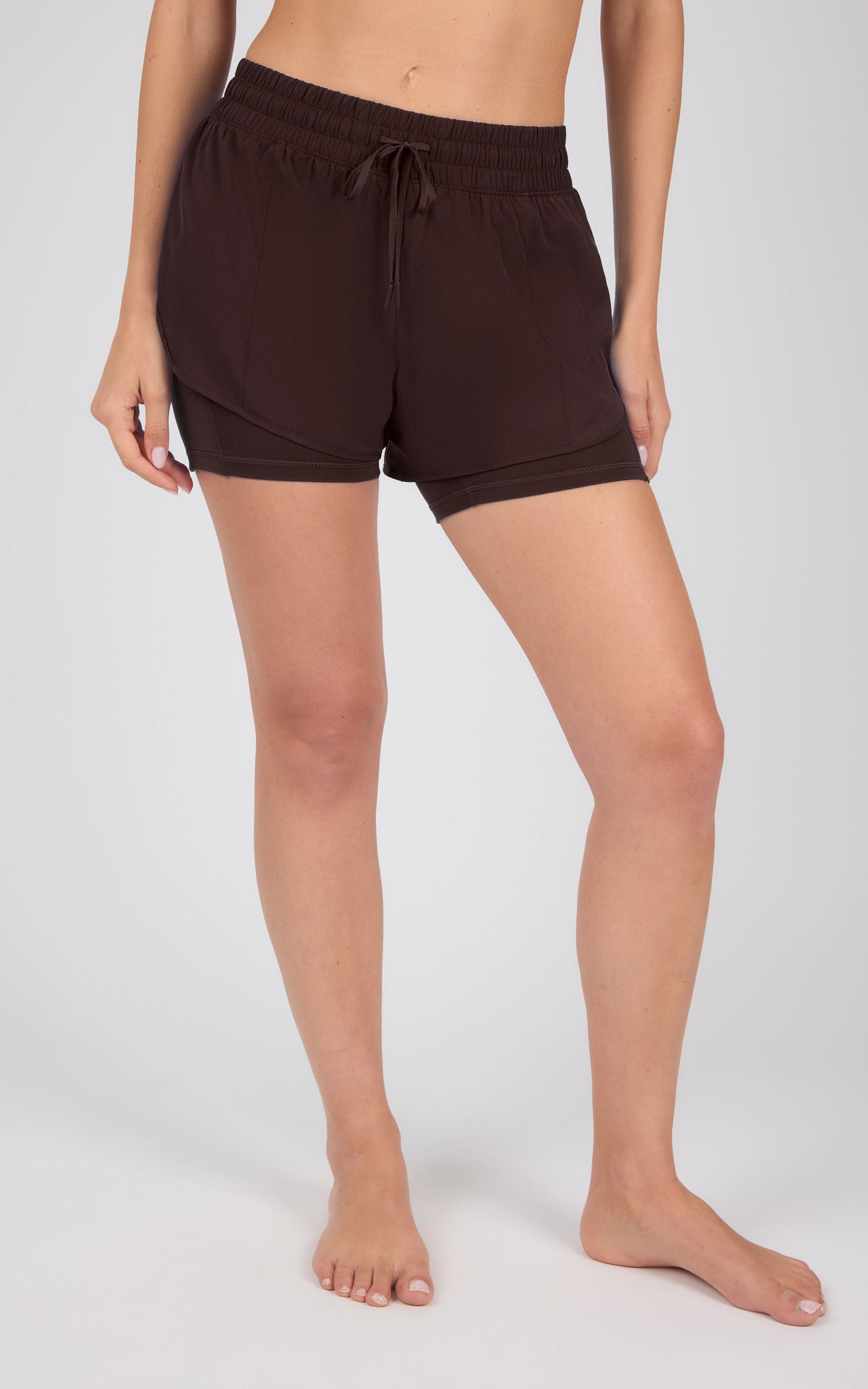 Lightstreme 2-in-1 Running Shorts with Drawstring