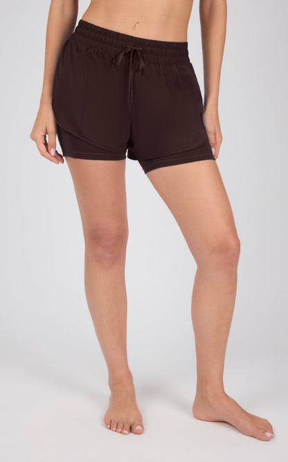 Lightstreme 2-in-1 Running Shorts with Drawstring