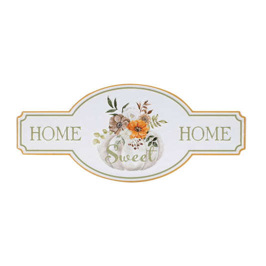 Melrose International Metal Fall Home Sweet Home Sign 21.75"L