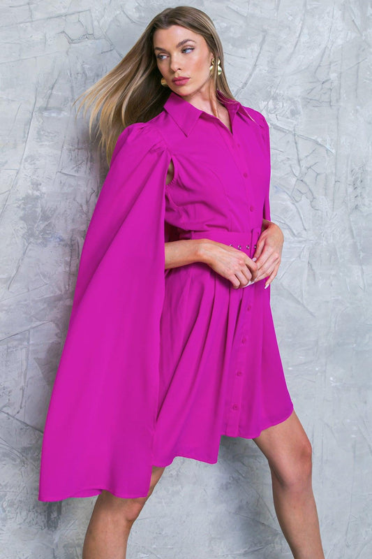 My Secret Style Woven Mini Dress