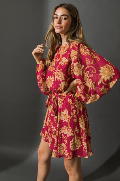 One That Got Away Woven Mini Dress