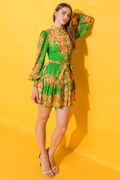 Furtherst Thing Woven Mini Dress