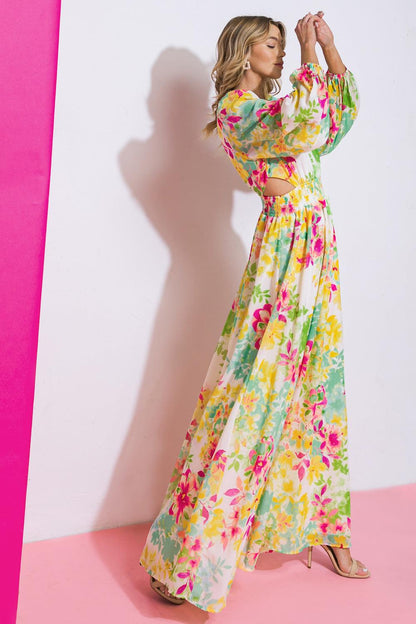 I Ain't Worried Woven Maxi Dress