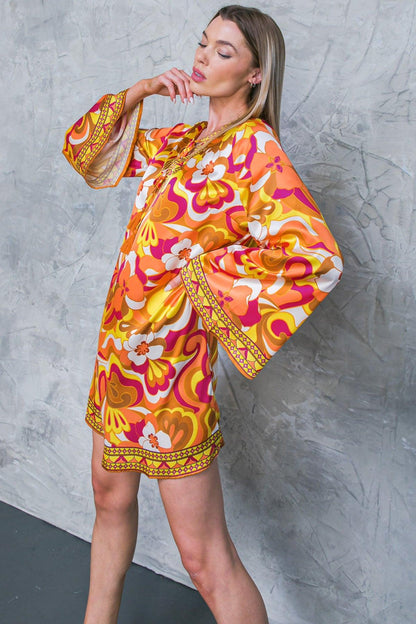 Caught Feelings Woven Mini Dress