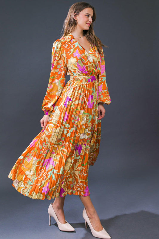 Keep Getting Better Woven Midi Dress