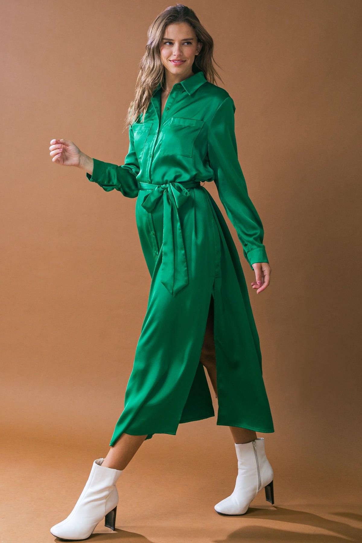 It's Your Place Woven Midi Dress