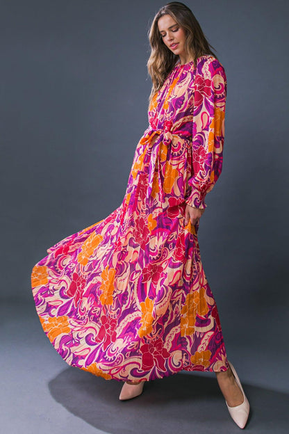Changing Locations Woven Maxi Dress