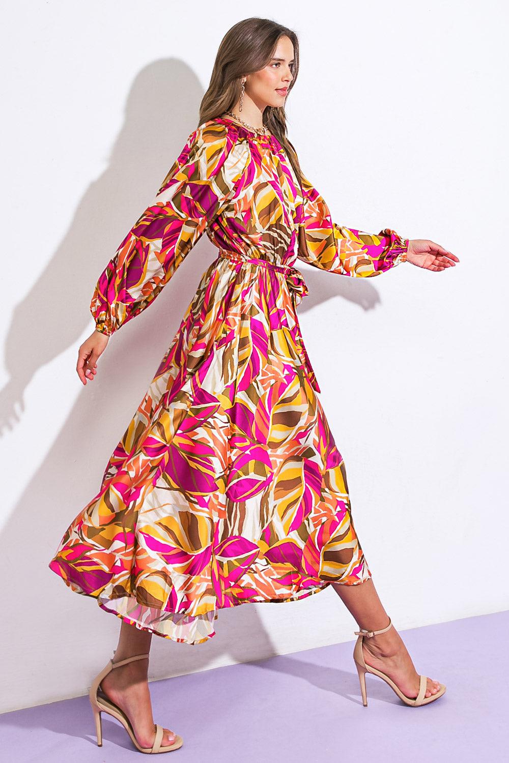 Searching for the One Woven Midi Dress