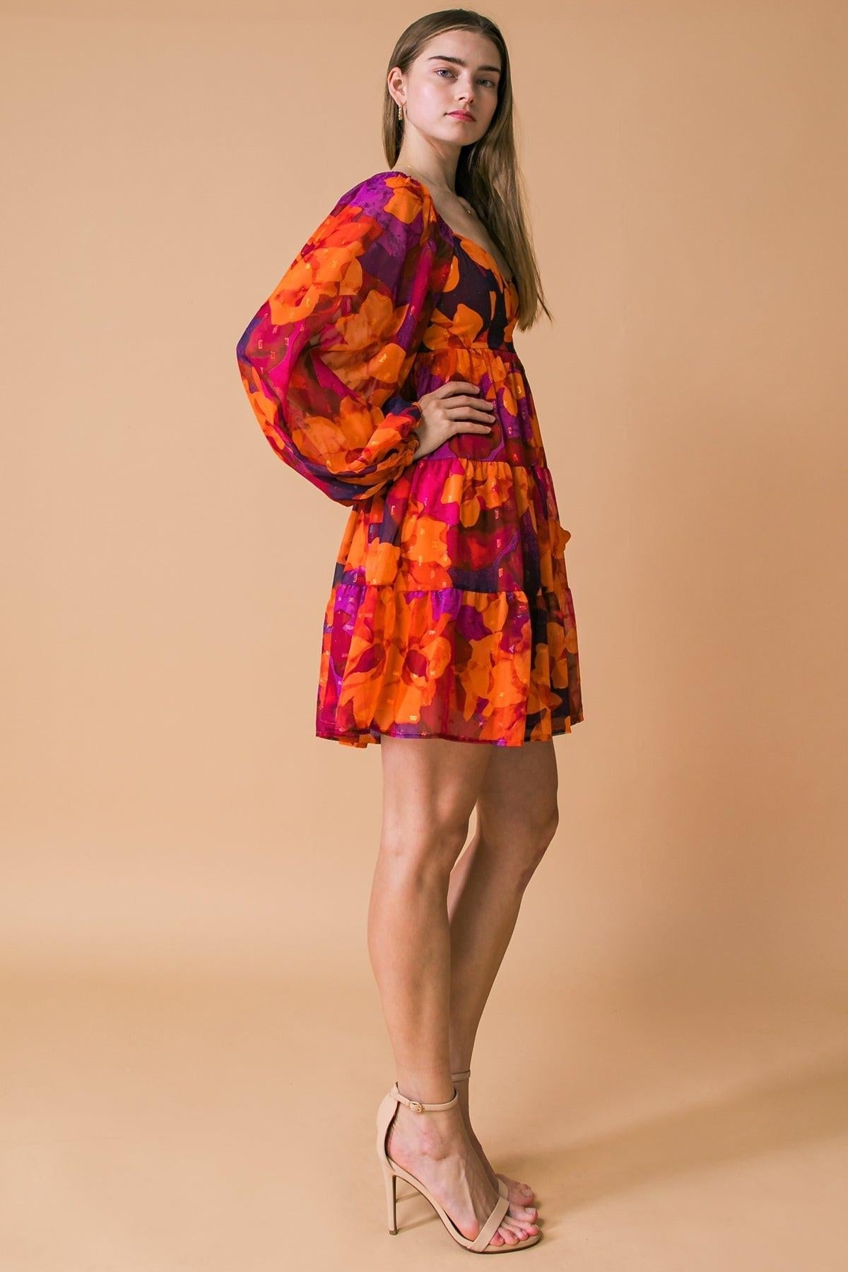 Good Flows to Me Woven Mini Dress