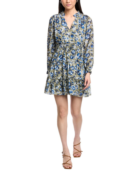 FALLING FLORAL PRINT-