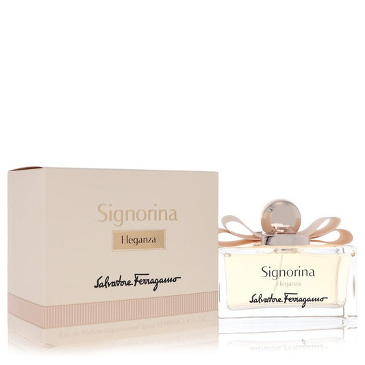 Signorina Eleganza by Salvatore Ferragamo Eau De Parfum Spray 3.4 oz for Women