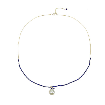 Blue, White-