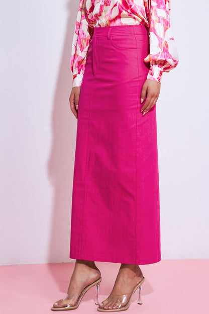 My Love Mine All Mine Woven Midi Skirt