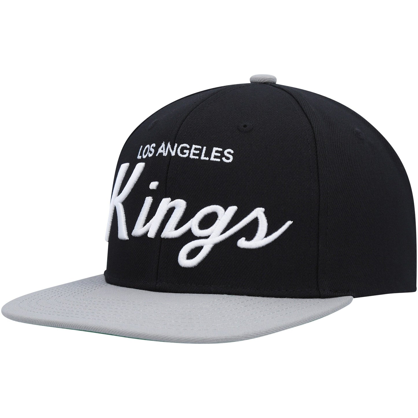 Men's Mitchell & Ness Nhl Vintage Script Snapback Kings - Black