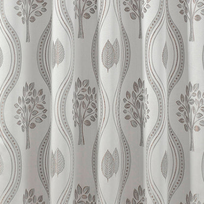 Elegant Comfort Set of 2 Aurora Curtain Panels- Attached Valance - Rod Pocket- 54" W x 84" L