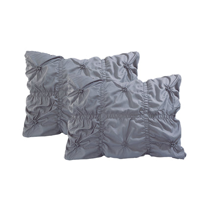 Elegant Comfort 12-Piece Amy Oversized Comforter Set - Includes 6-Piece Sheet Set with Double Sided Storage Pockets