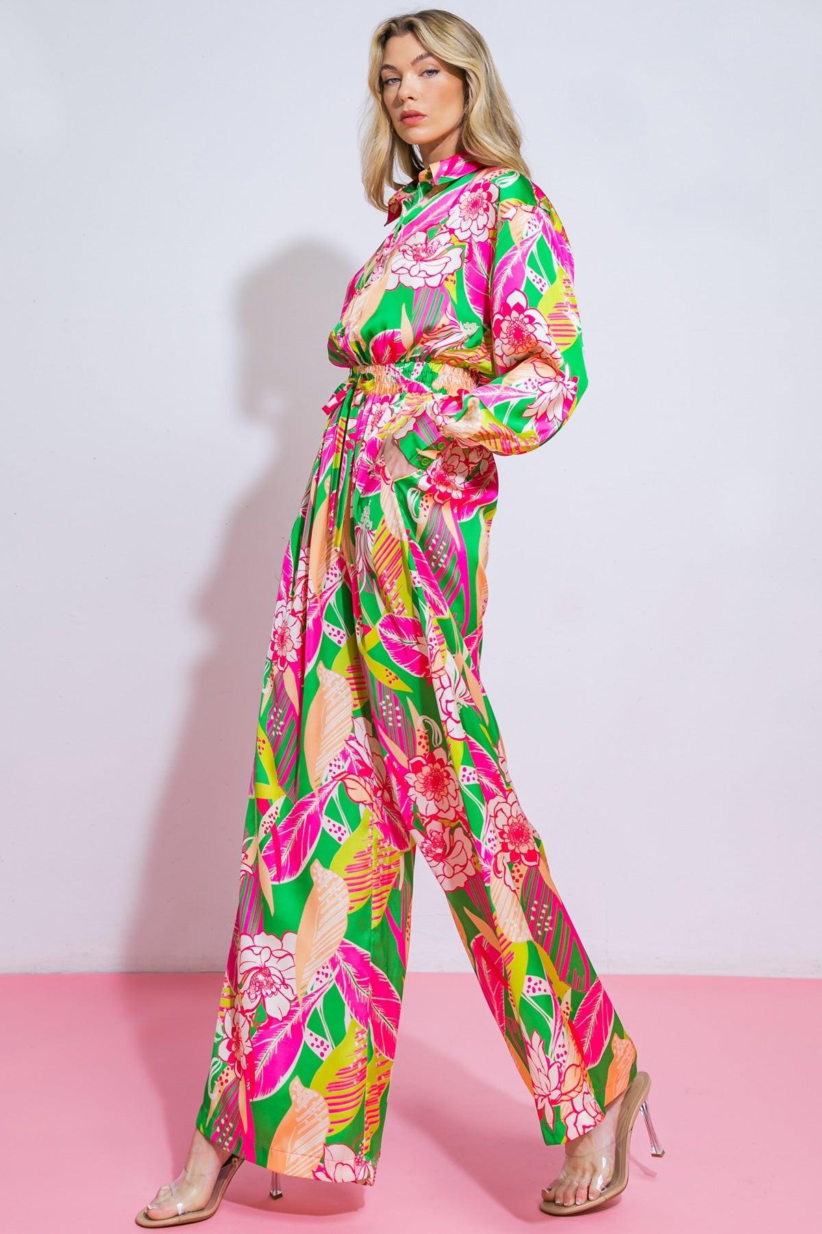 Blooming Hope Woven Jumpsuit