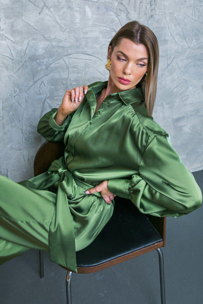 Like Fine Art Woven Jumpsuit