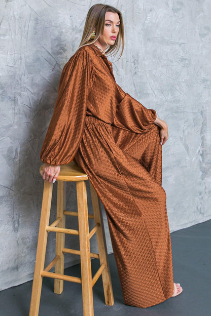 Regal Romance Woven Pants