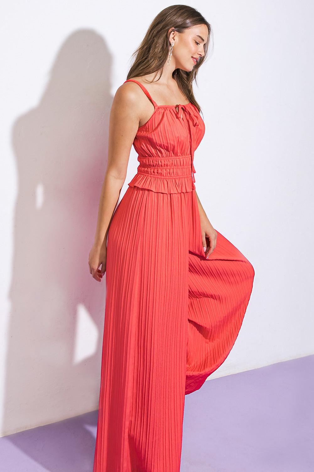 Within My Heart Woven Jumpsuit