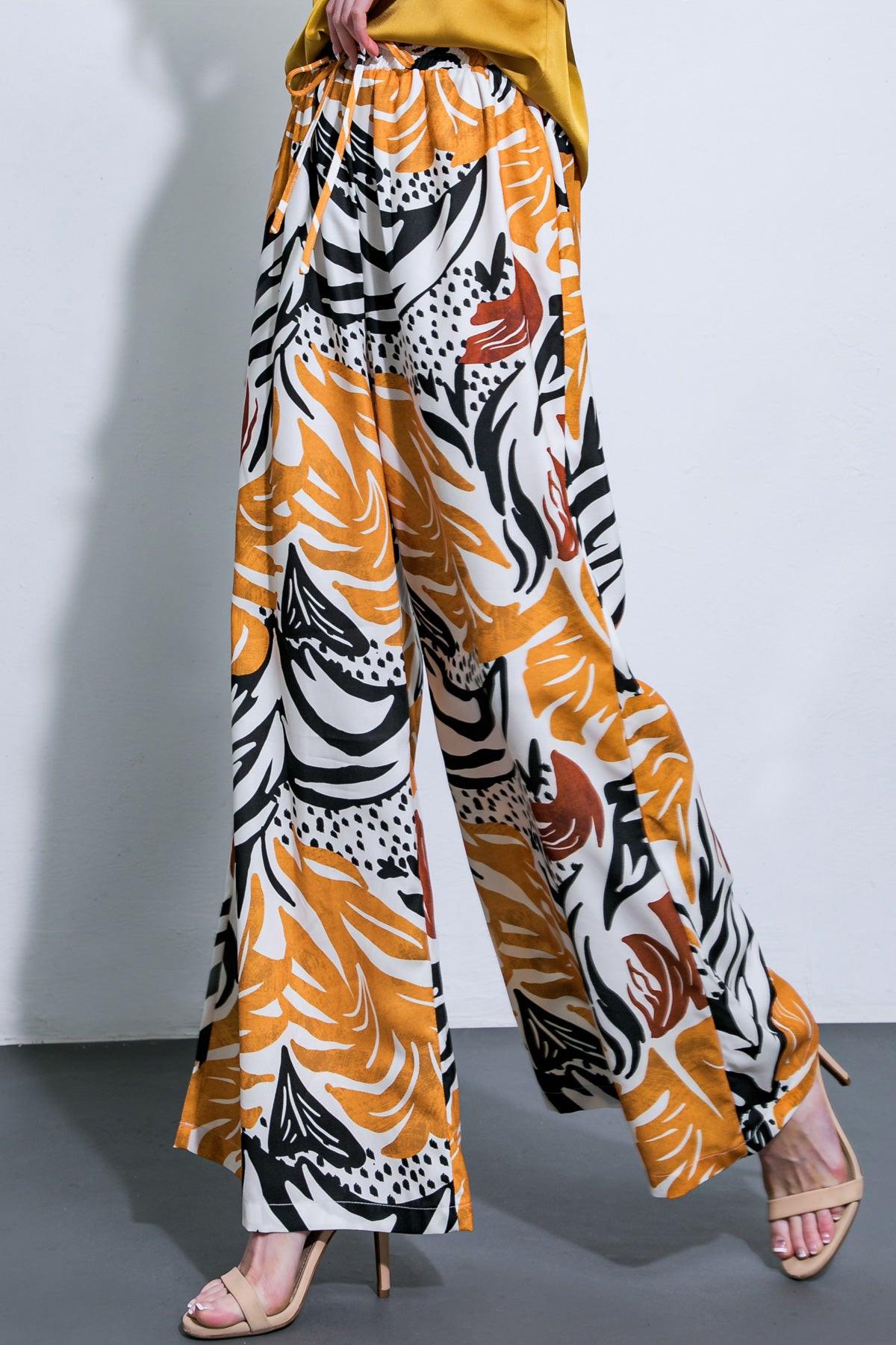 Where the Wind Woven Midi Pants