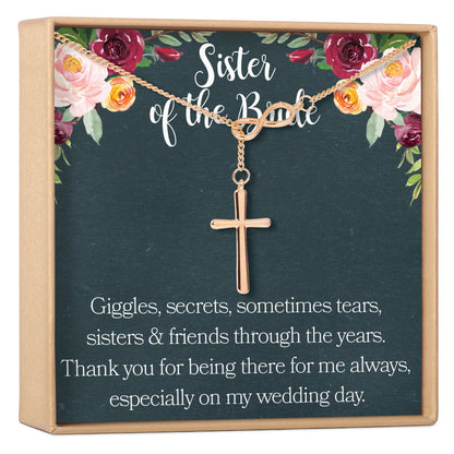 Sister of the Bride Necklace Multiple Styles