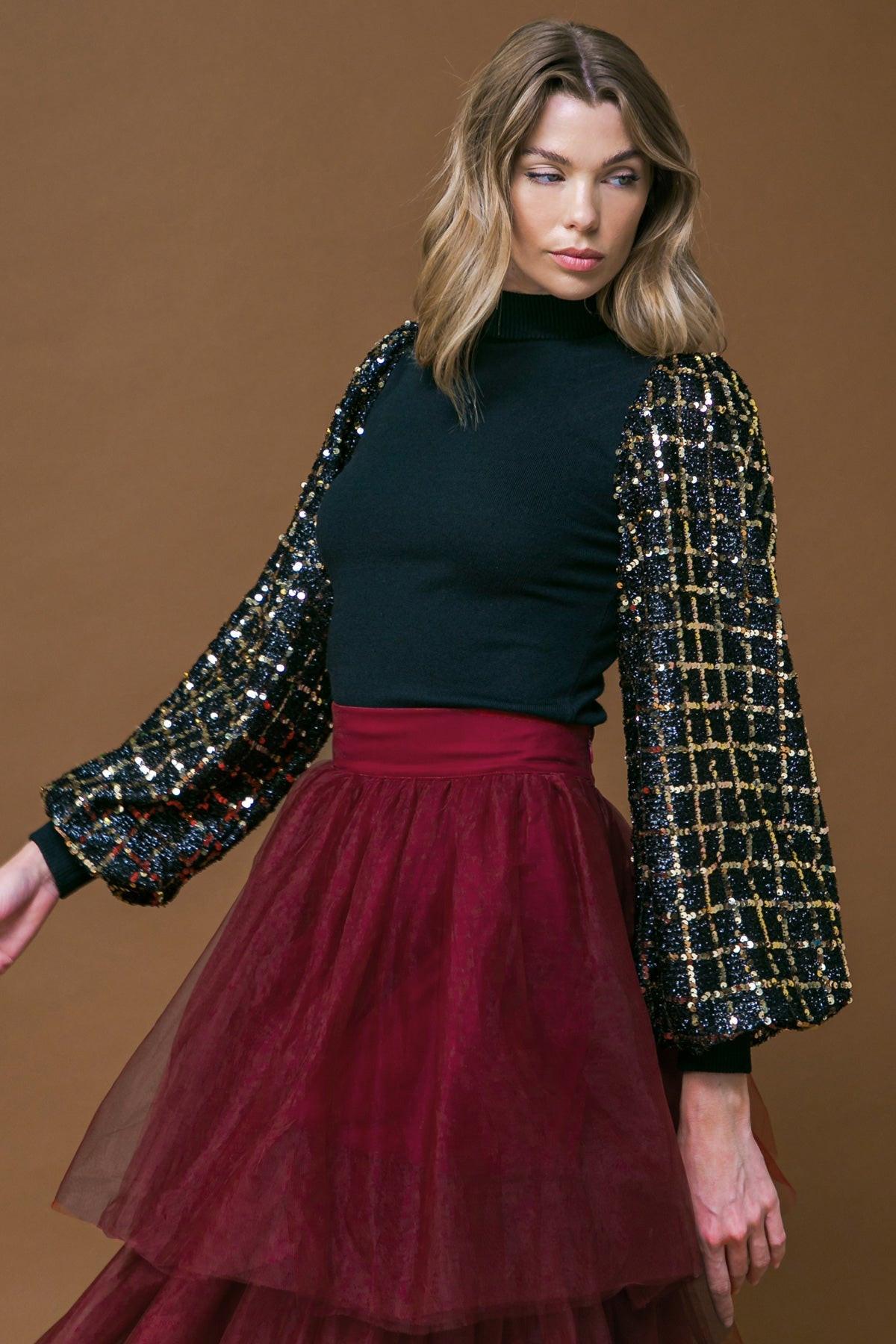 Party Tomorrow Night Knit Top