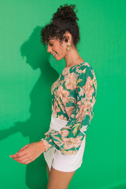 Daybreak Skyline Woven Top