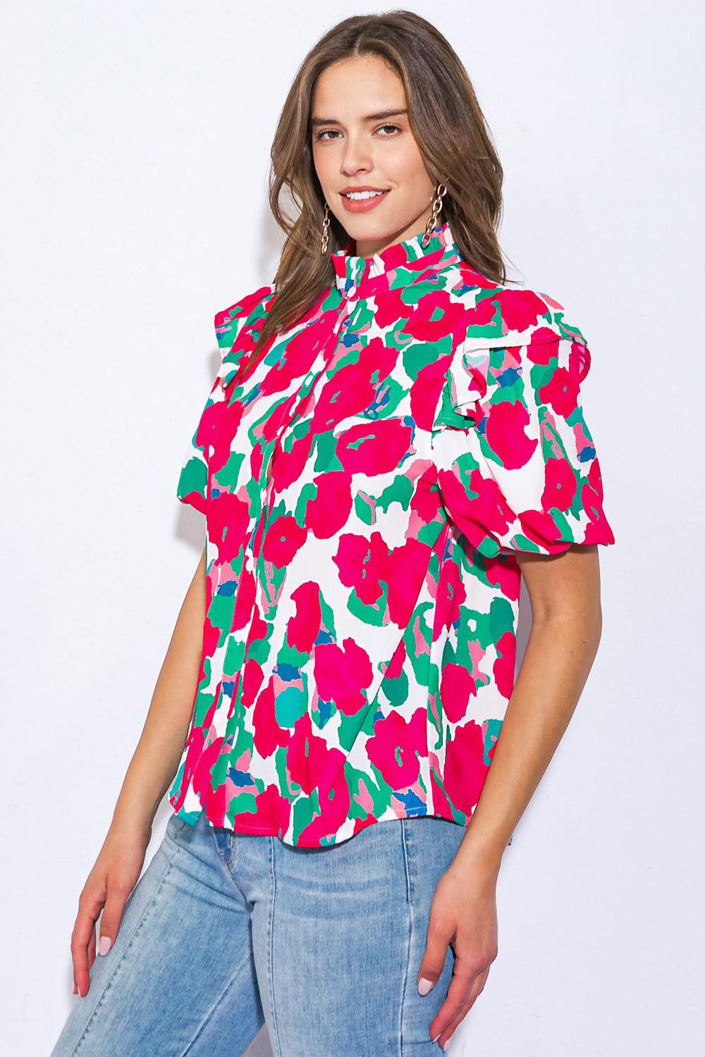 I Can Wait Forever Woven Top