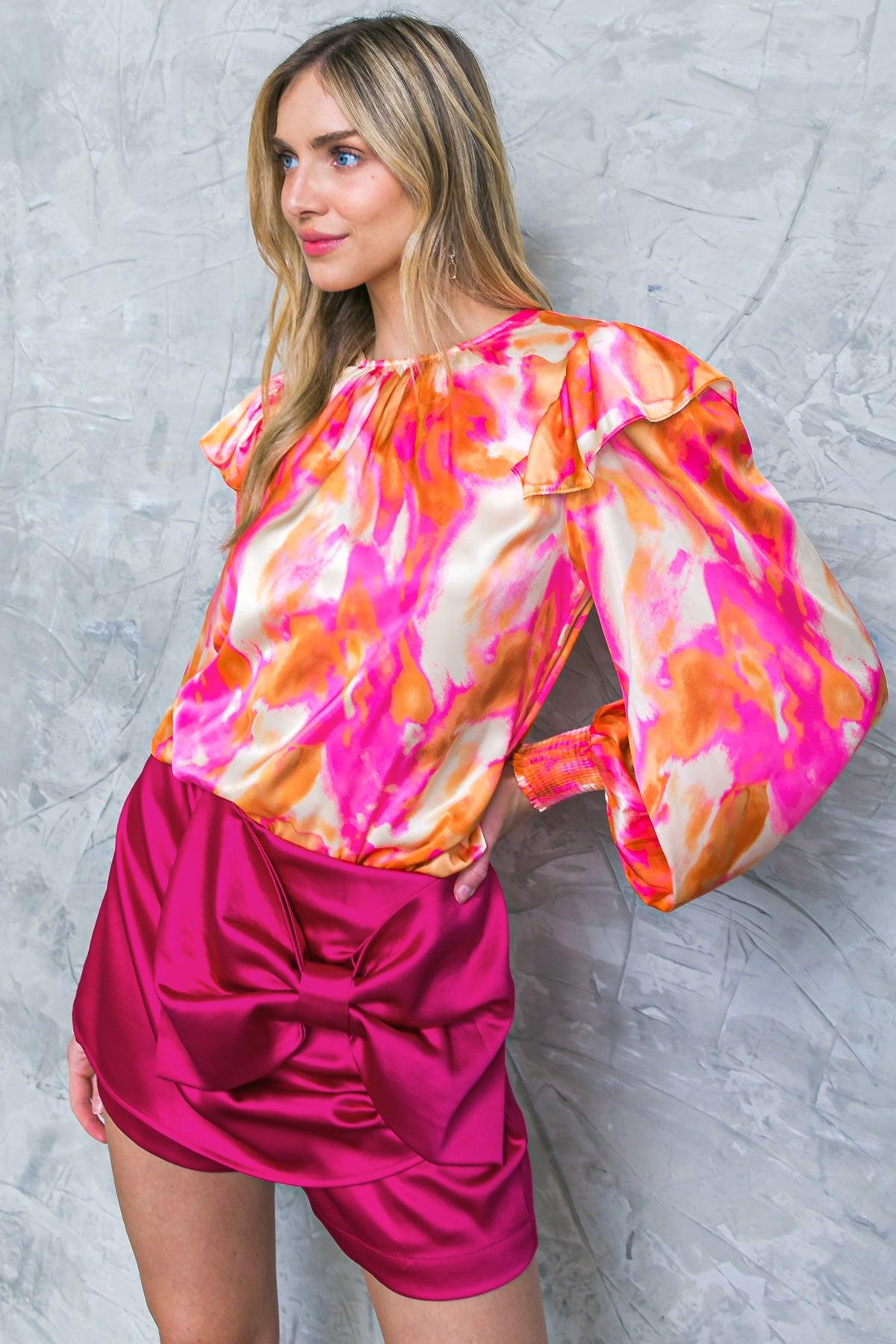 Feeling Spice Woven Top