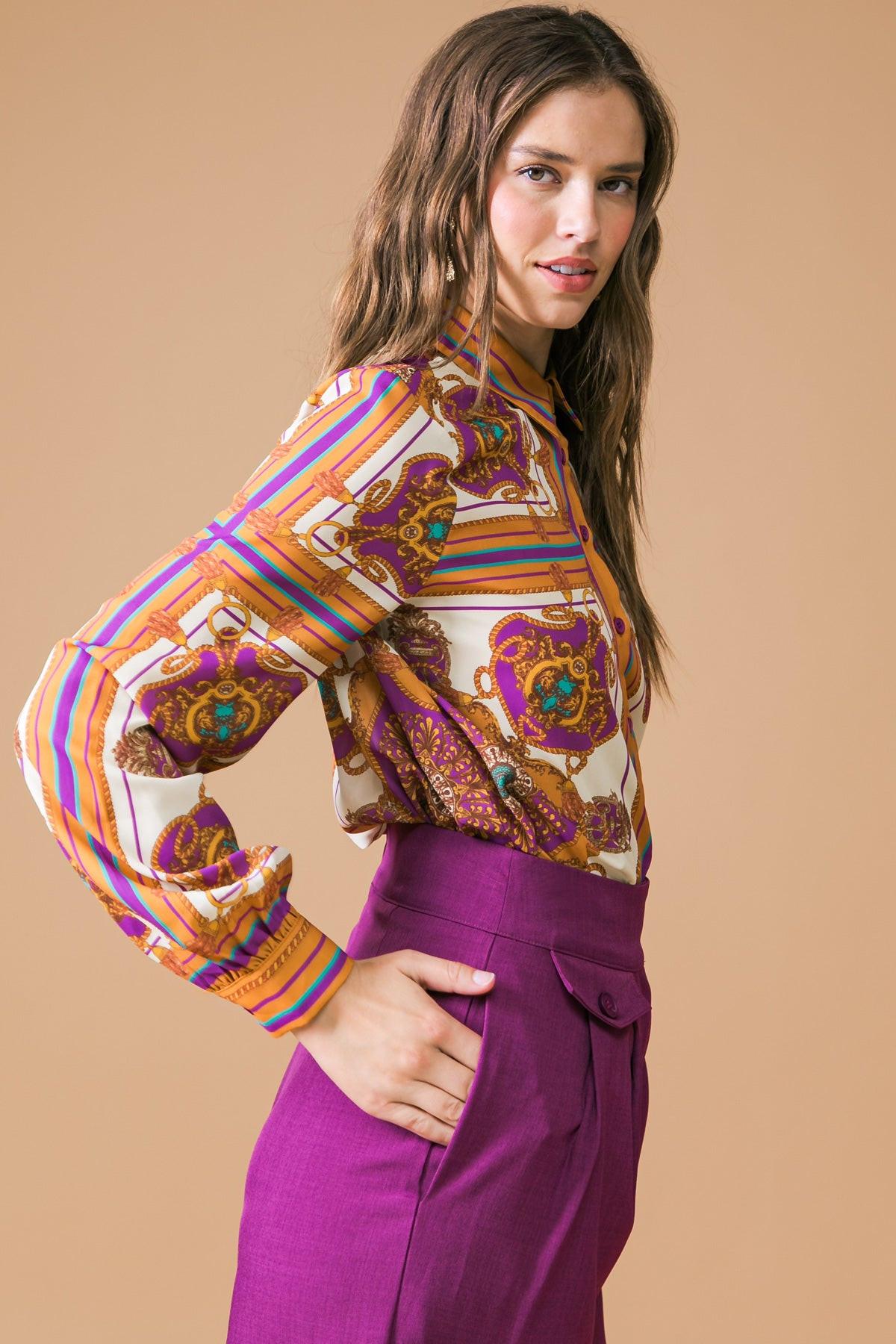 Make Today Great Woven Top