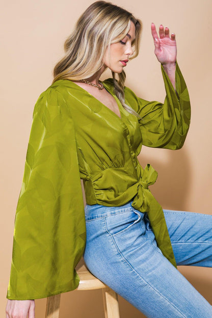 The Right Addition Woven Top